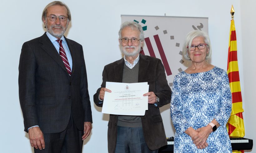 El CECAS es galardonado con el Premio Ramon de Teserach de l’Acadèmia de Metges