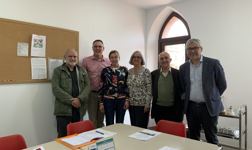 Visita del secretario general y del secretario de Asuntos Sociales y Familias del de Derechos Sociales de la Generalitat en la Comunidad Terapéutica de mujeres de Tarragona