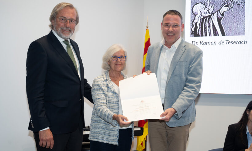 CECAS es galardonado con el Premio Ramon de Teserach 2024 de la Academia de Ciencias Médicas y de la Salud de Catalunya y Baleares